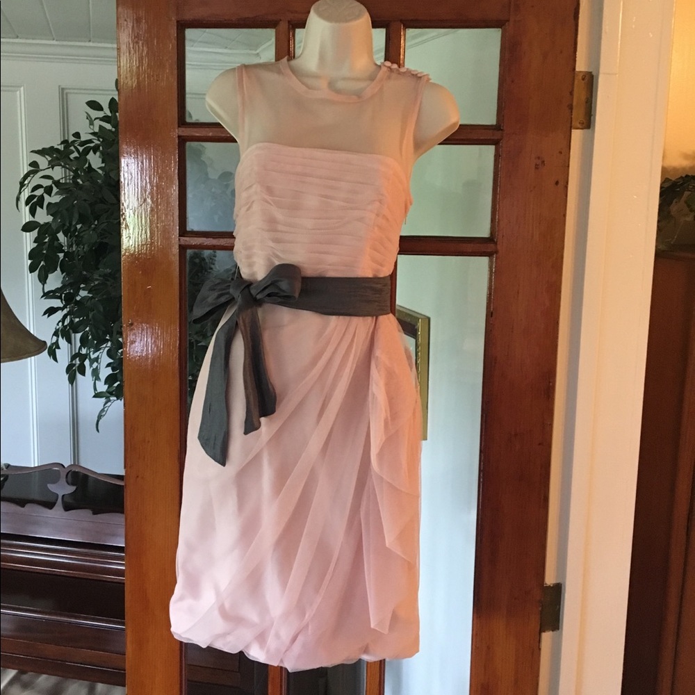 Blush cocktail dress